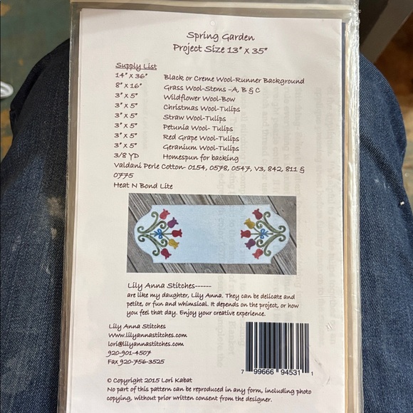 Spring Garden Pattern by - Picture 2 of 2